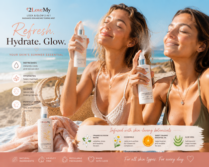 Lock & Glow 2 in 1 Radiance Revive & Setting Mist