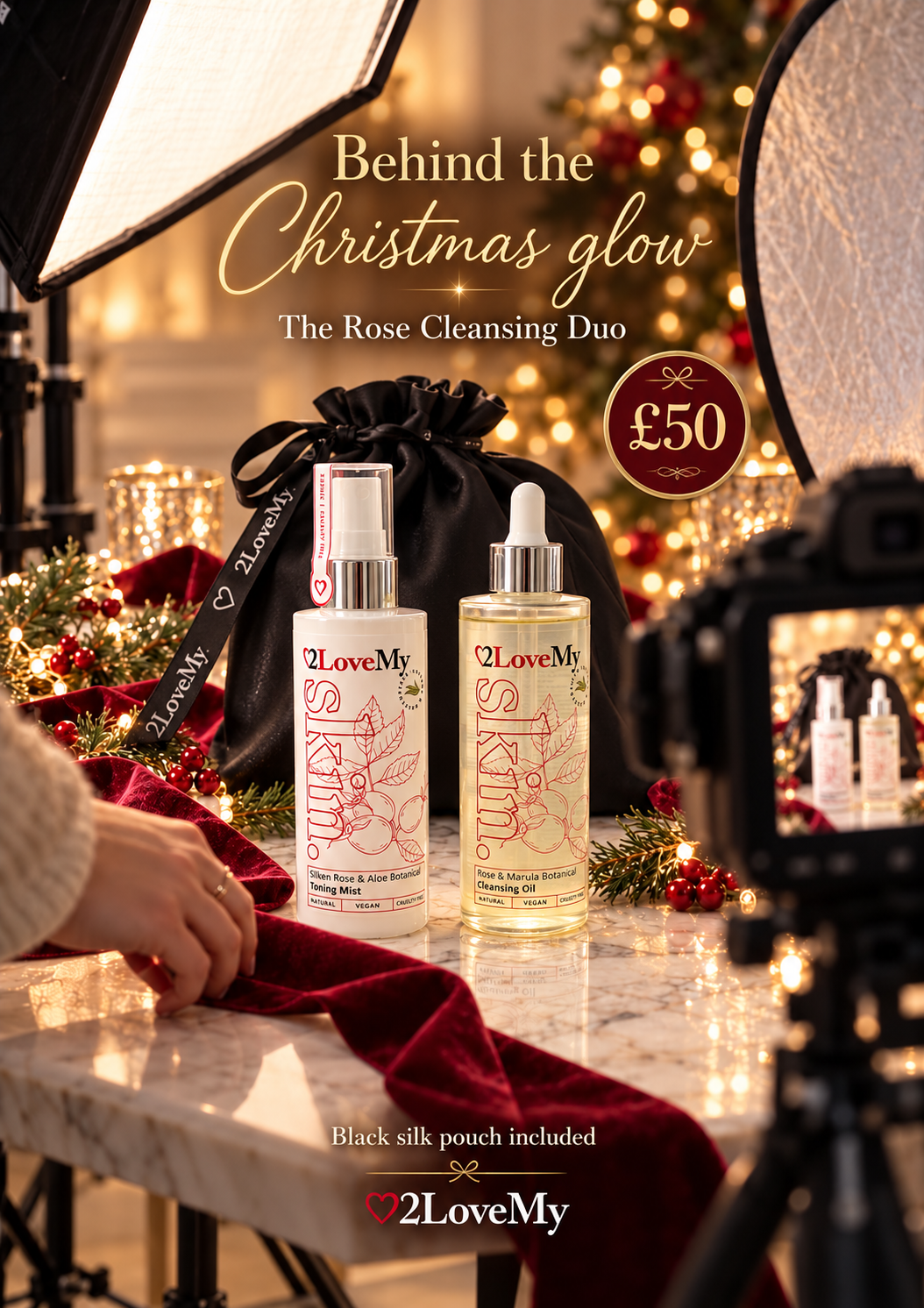 Aloe, Marula and Rose Cleansing Duo