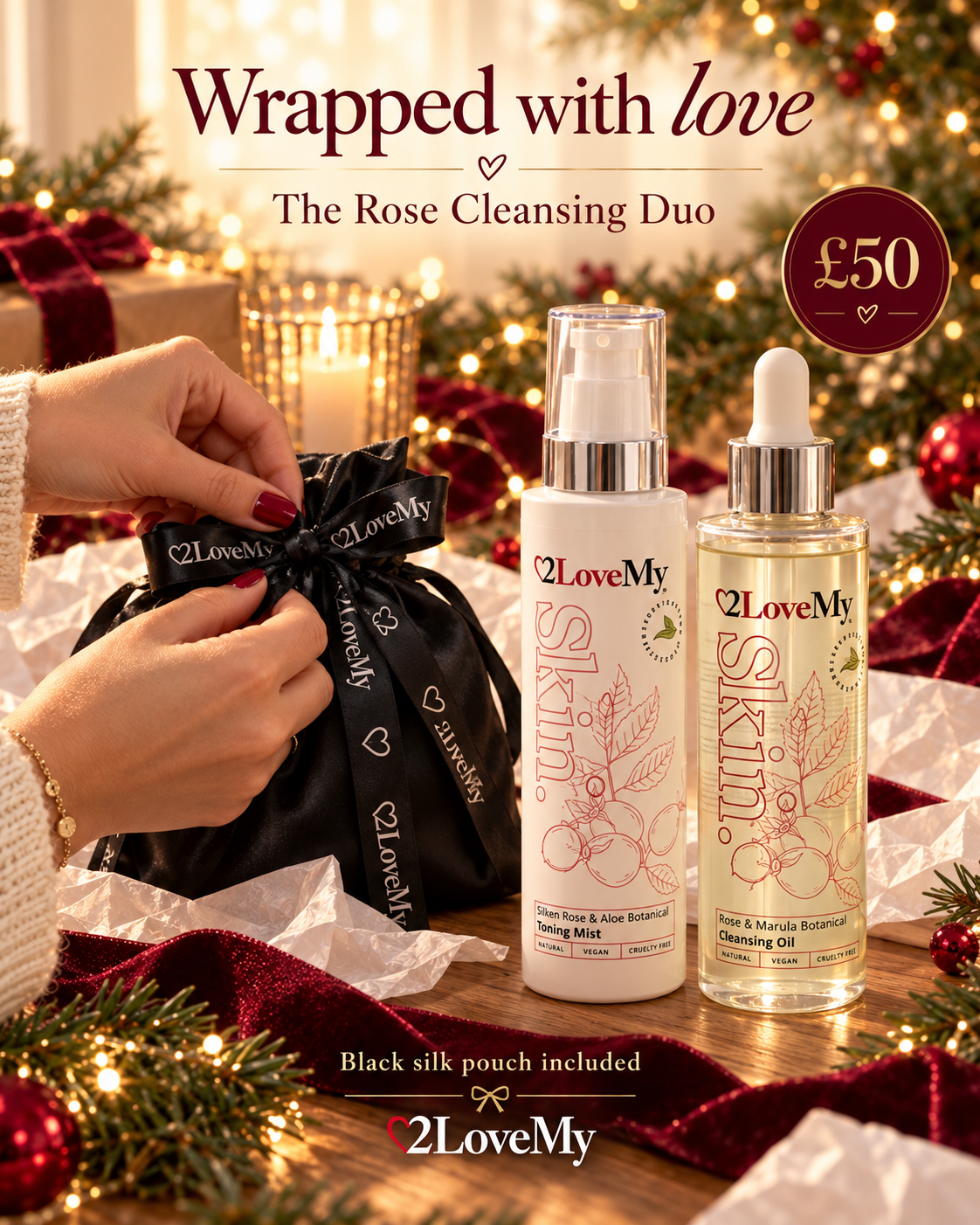 Aloe, Marula and Rose Cleansing Duo