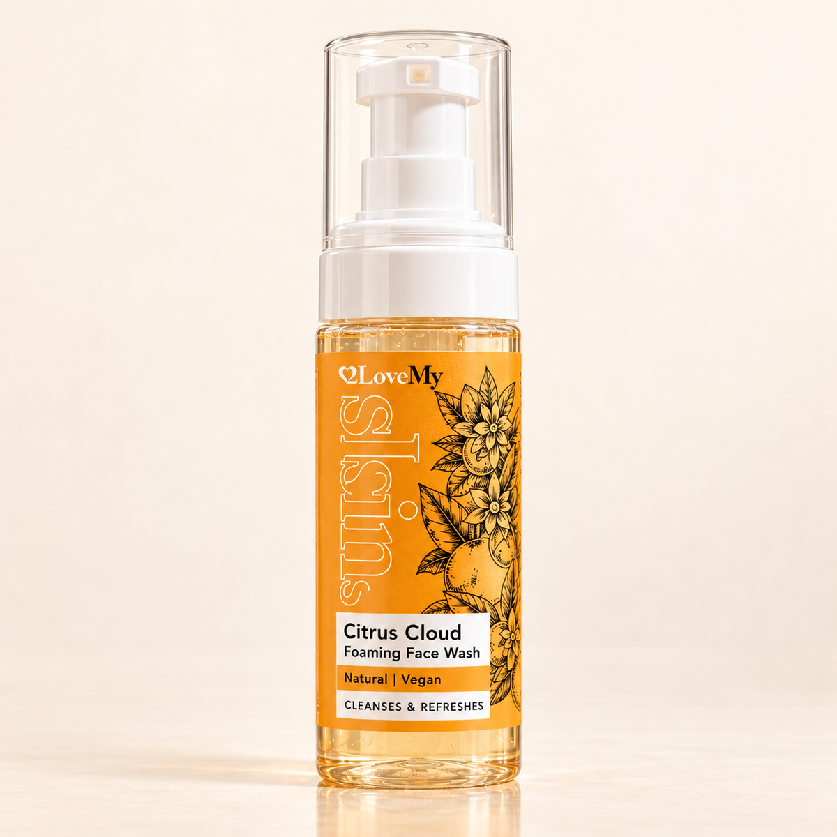 Citrus Cloud Foaming Face Wash