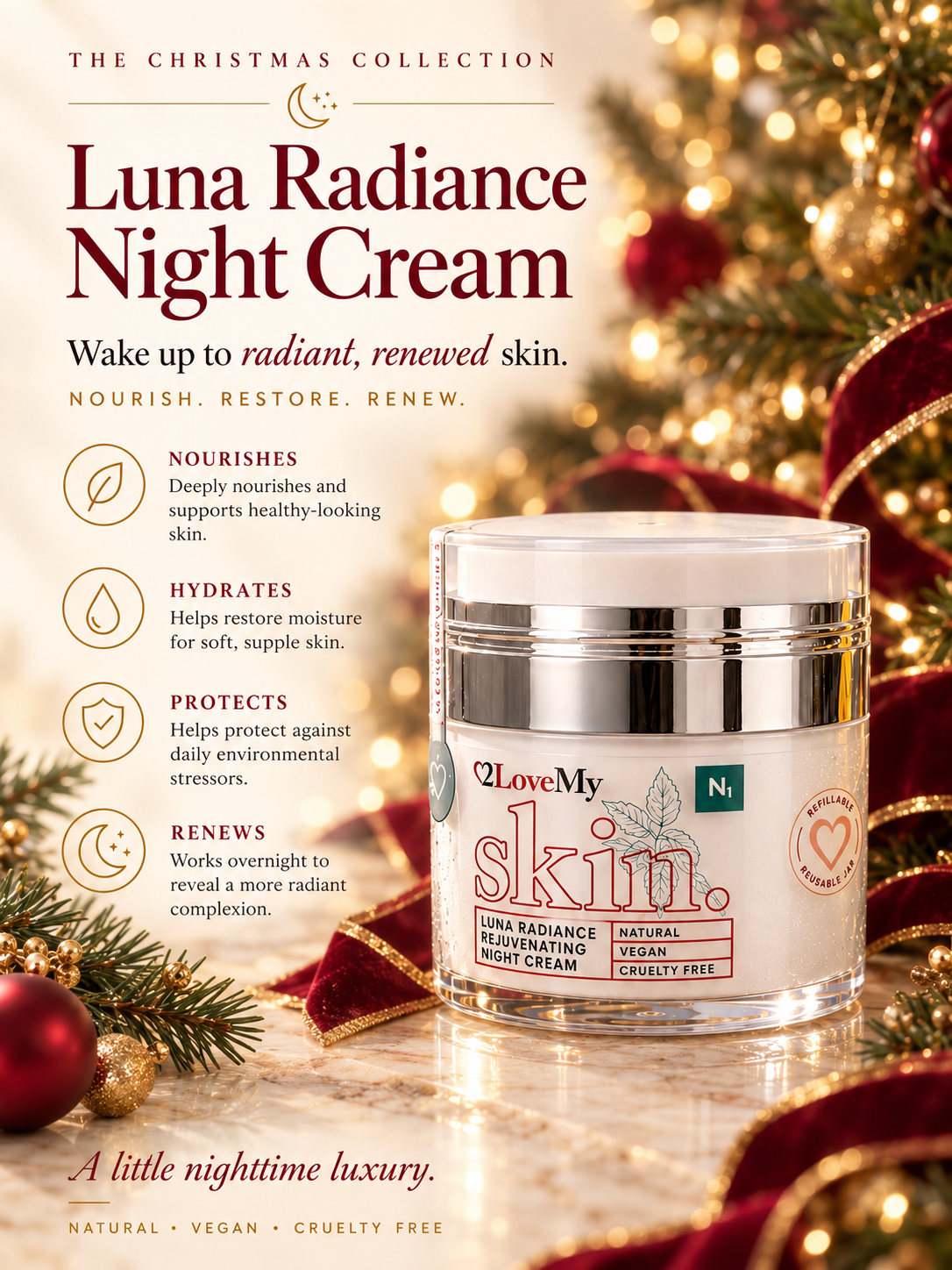 N1 - Pro-Vitamin Rejuvinierende Nachtcreme