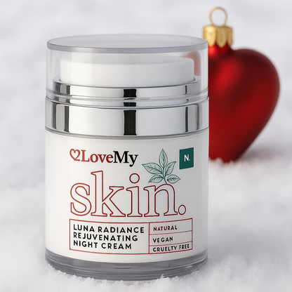 Luna Night Cream & Signature Makeup bag