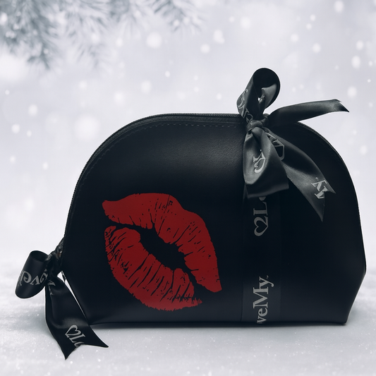 Black Makeup Bag