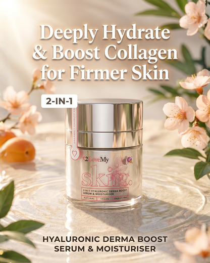 Hyaluronic Derma Boost 2 in 1 Serum & Moisturiser