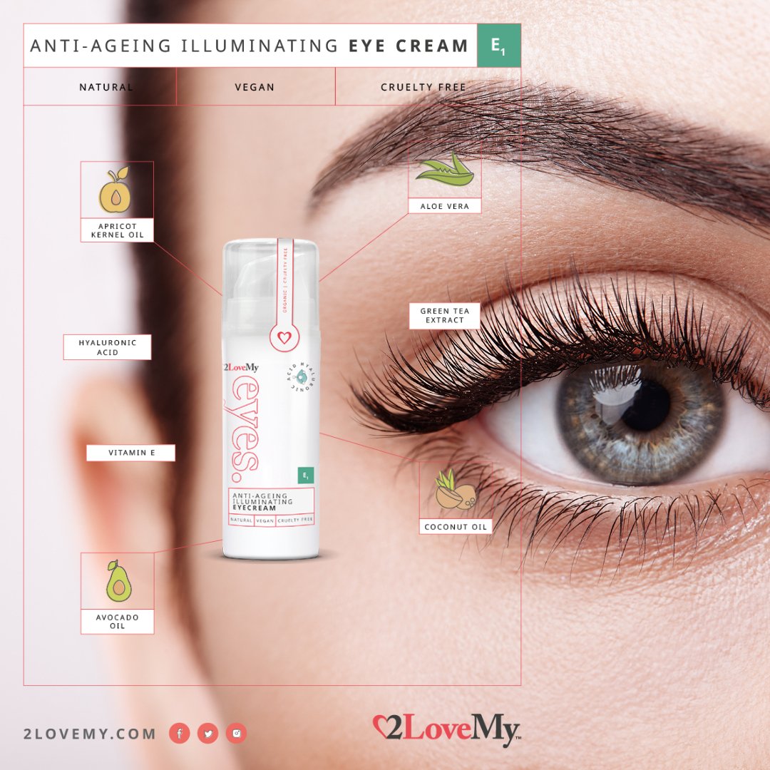 E1 - Anti - ageing Illuminating Eye Cream - 2LoveMy