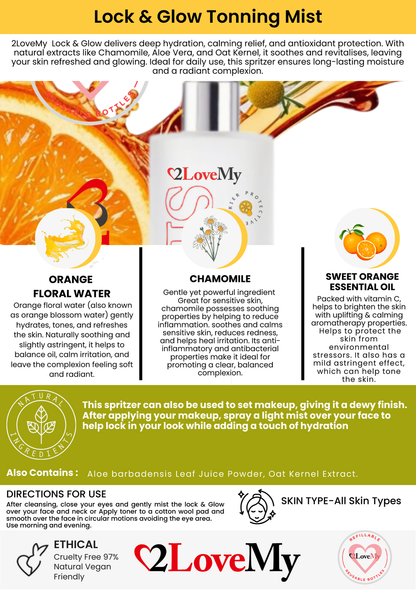 Lock & Glow 2 in 1 Radiance Revive & Setting Mist