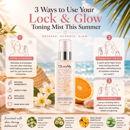 Lock & Glow 2 in 1 Radiance Revive & Setting Mist