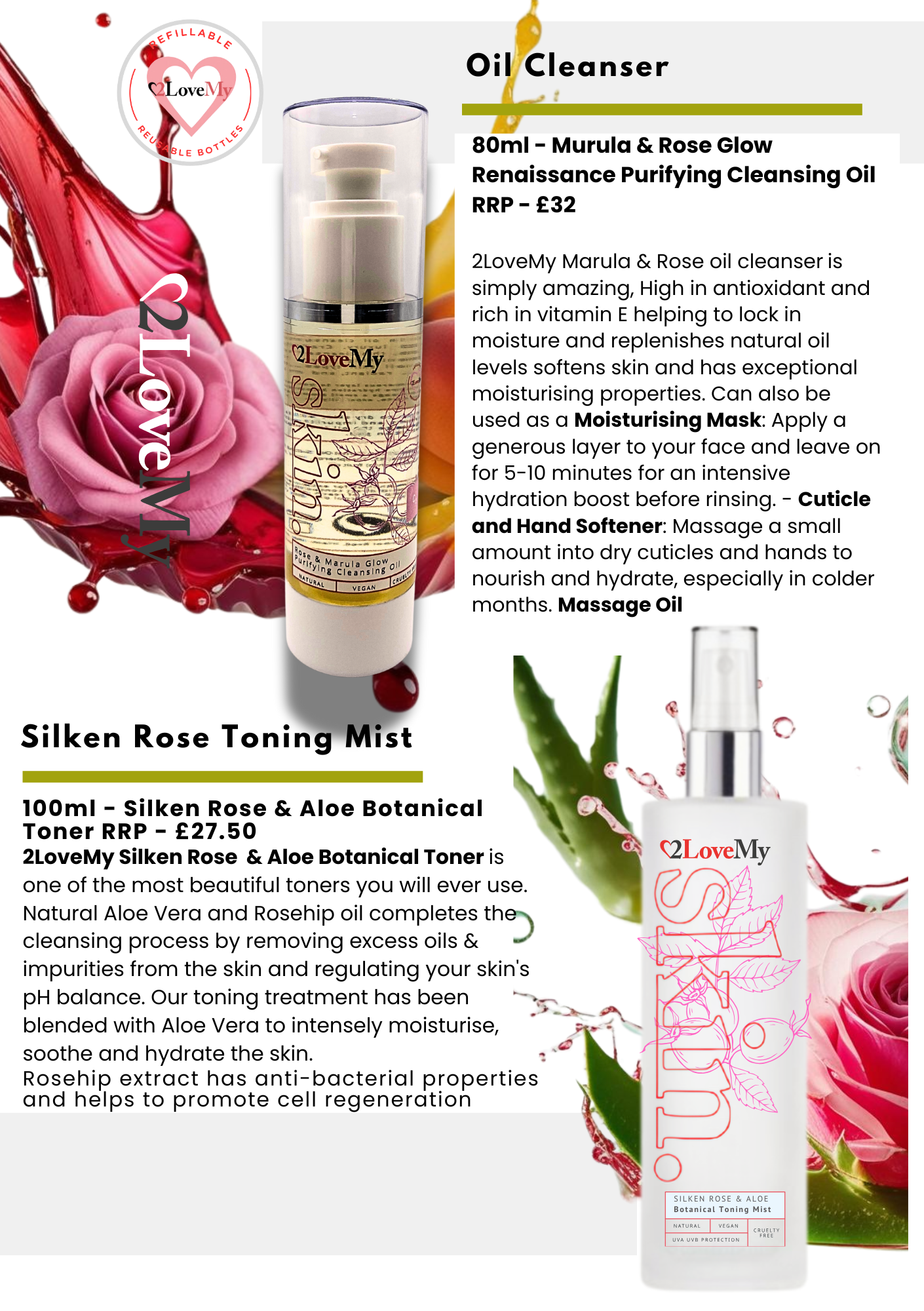 Marula & Rose Oil Cleanser